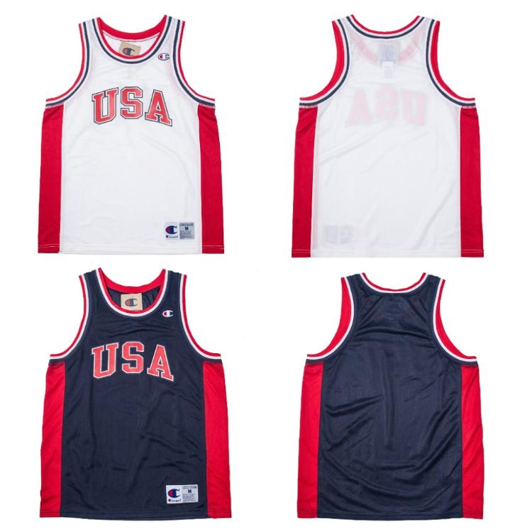 免運!冠軍Champion Life USA Mesh Tank 透氣籃球背心 運動背心 T8831 1件 (3件,每件1114.4元)