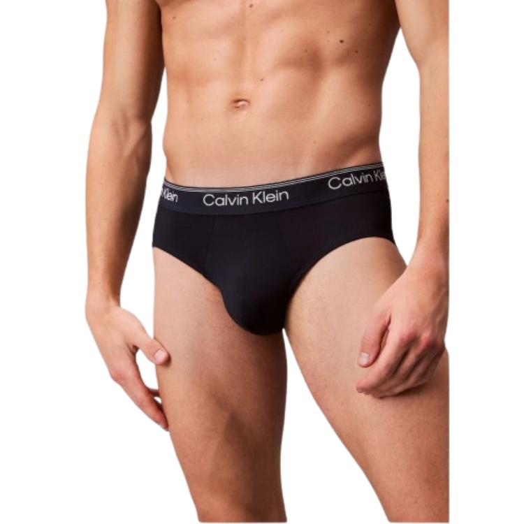 【CALVIN KLEIN】低腰 三件組 男內褲 三角褲(超細纖維彈性款)