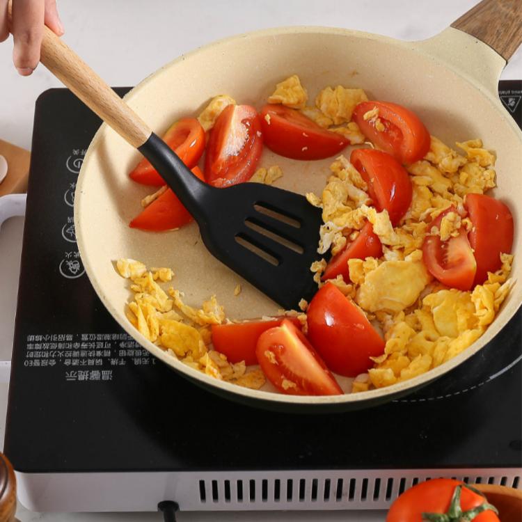 【好物州週上🦊】北歐風矽膠不沾鍋廚具組 【11件帶桶】