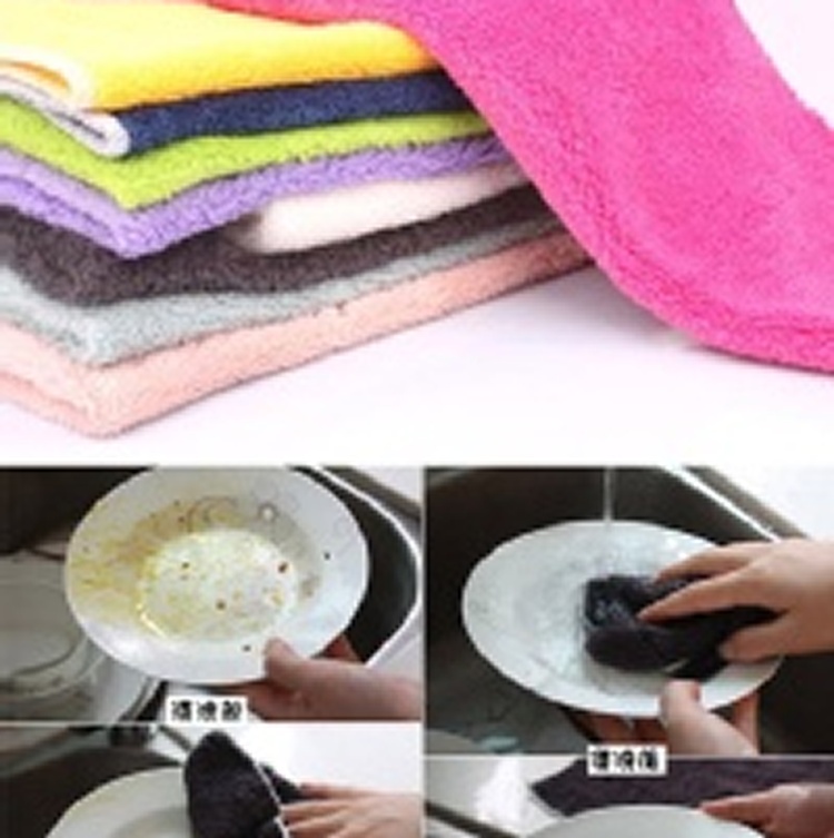 超值10入組 特價55元 神奇木纖維不沾油抹家清潔必備