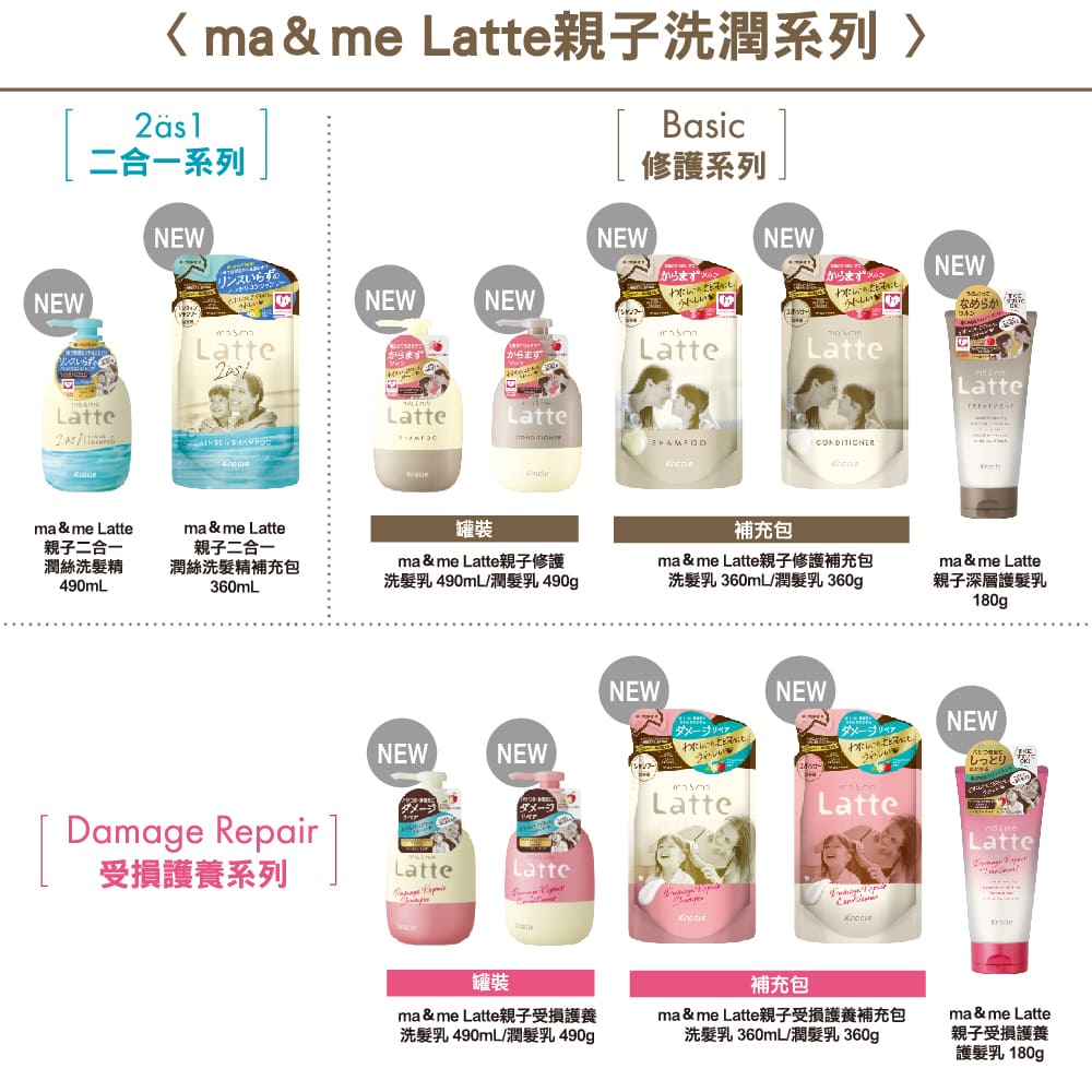 2äs 1，二合一系列，修護系列，わたしの，いらず，からまずション，からまずメルン，なめらか，การก，リンクいらず，からます，からまず，ЗНАМ ОО，親子二合一，潤絲洗髮精，親子二合一，潤絲洗髮精補充包，補充包，洗髮乳 490mL/潤髮乳 490