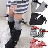 【艾佳】韓國蝴蝶結純棉中筒襪*百搭潮款*四色*公主襪1-8歲 特價：$35