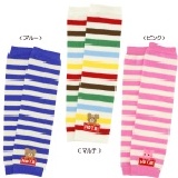 【艾佳】寶寶秋冬必備款 保暖襪套 條紋 熊系列