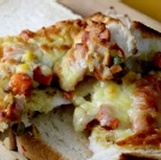 培根厚片披薩 特價：$22