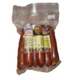 【食尚玩家專訪】鴨霸王國煙燻德國香腸 Q勁十足外加一層煙燻香味 原價1個15特價【5個60元】 重量:220g/份±10%[折扣20%]