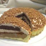 卡士達咖啡酥派 6吋 (蛋奶素可)