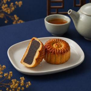 【超比食品】職人中秋-烏豆沙月餅[9/16~9/18出貨]