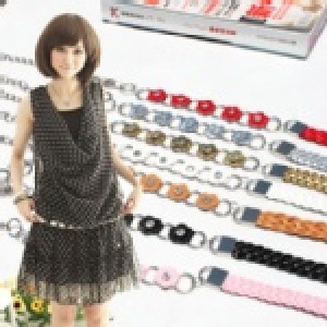 (ii2175)甜美編織細腰帶 特價：$88