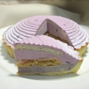 卡士達藍莓酥派 6吋 (蛋奶素可)