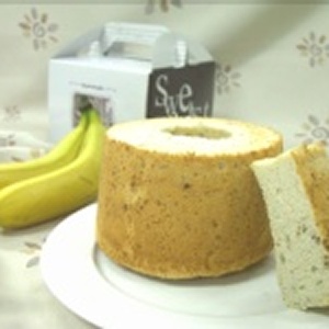 旗山香蕉蛋糕 5吋 (蛋奶素可) 特價：$80