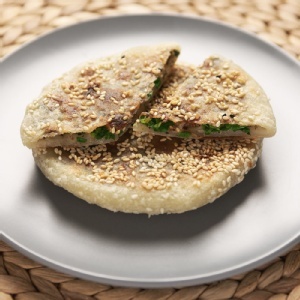 (蔥阿伯)黃金香蔥芝麻鍋餅 願價168 買一送一$199