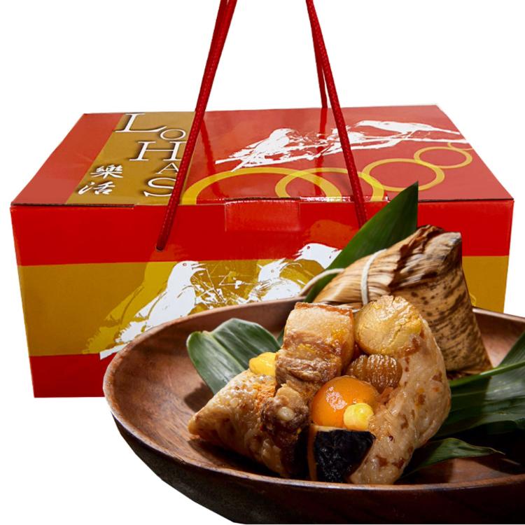 【五星御廚】 養身宴-北海干貝龍王粽禮盒