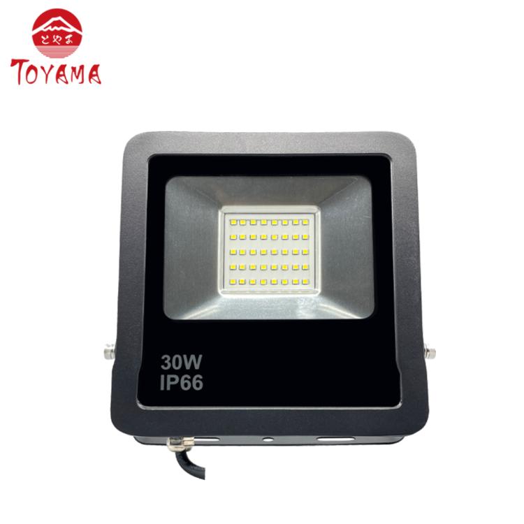 【TOYAMA特亞馬】30W黑鑽戶外防水LED投射燈