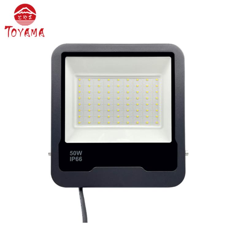 【TOYAMA特亞馬】50W黑鑽戶外防水LED投射燈