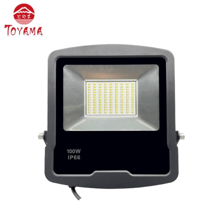 【TOYAMA特亞馬】100W黑鑽戶外防水LED投射燈