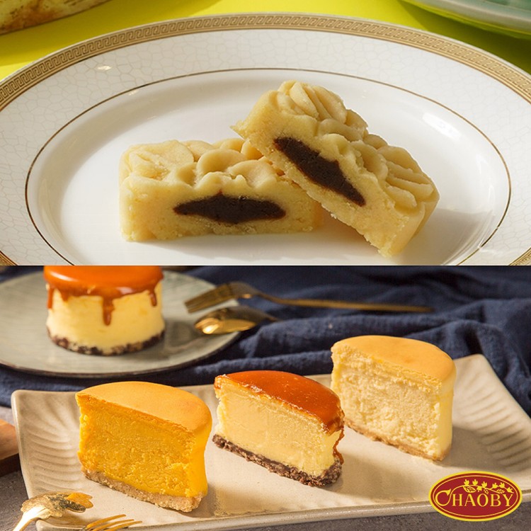 【超比食品】甜點夢工廠 靈魂乳酪、棗泥冰心綠豆皇禮盒組