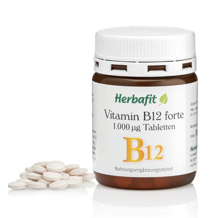 【Herbafit】維生素B12 1000mcg錠狀 高單位