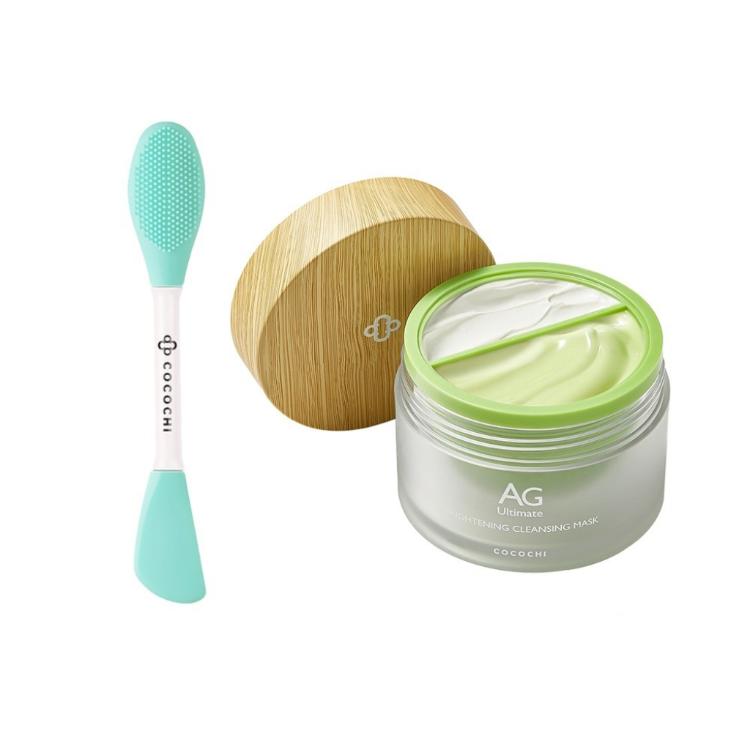 【可可琪 COCOCHI】 AG分區淨透泥凍雙膜 (附粉刺刷x1)