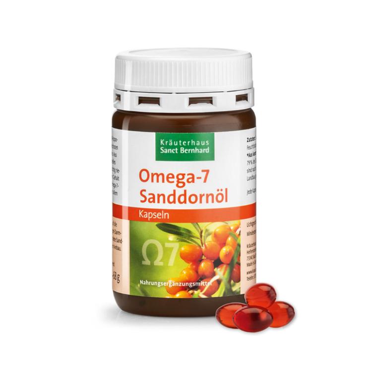 【聖伯納德 Sanct Bernhard】omega-7沙棘油膠囊