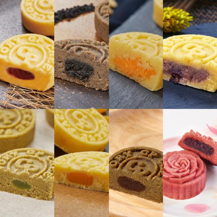 【超比食品】超品烘焙 古法綠豆冰糕禮盒(綜合)