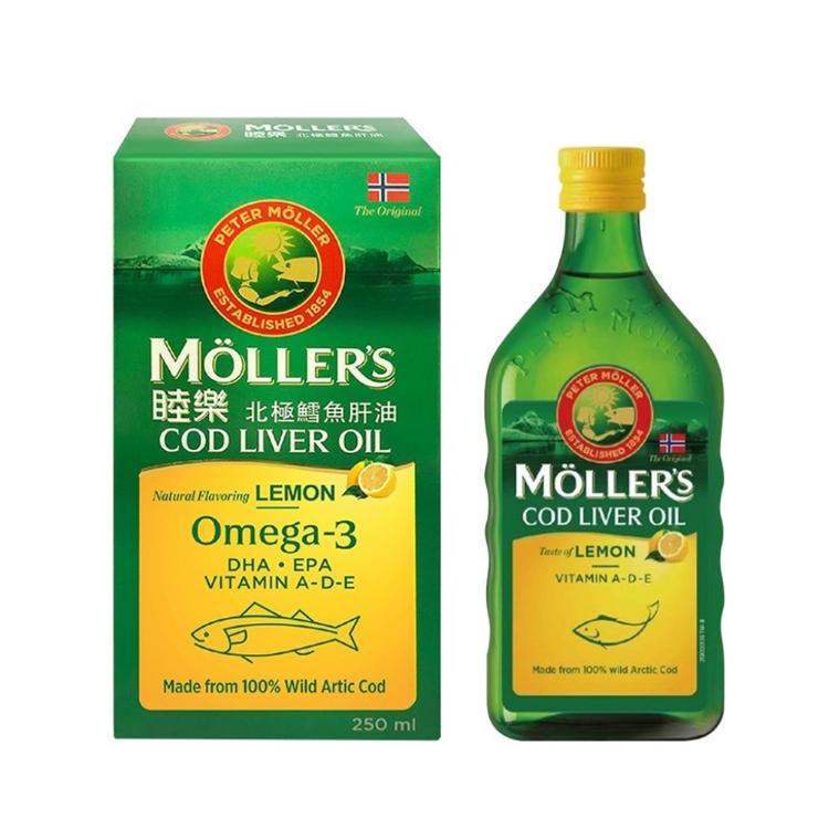 【Ｍollers睦樂】 鱈魚肝油 (檸檬風味)