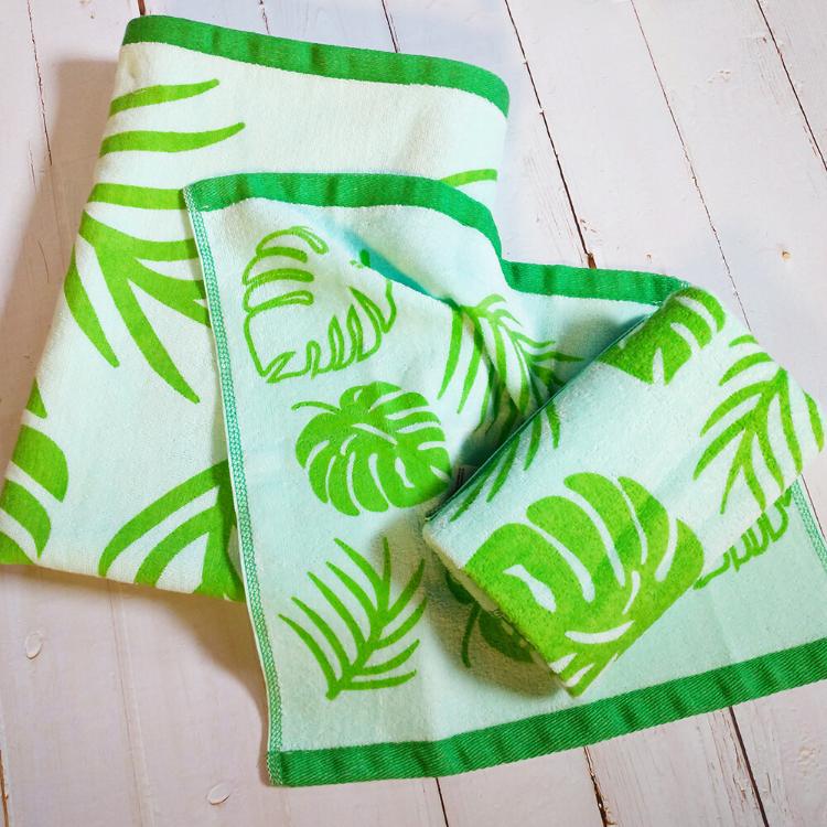 【來福牌】夏日風情印花毛巾(隨機出貨)