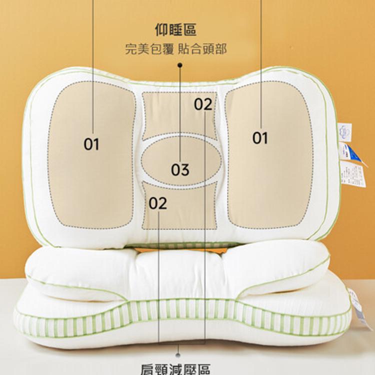 雙層立體趴睡枕 / 側睡枕 (42x70cm) 紓壓枕 中高枕適用