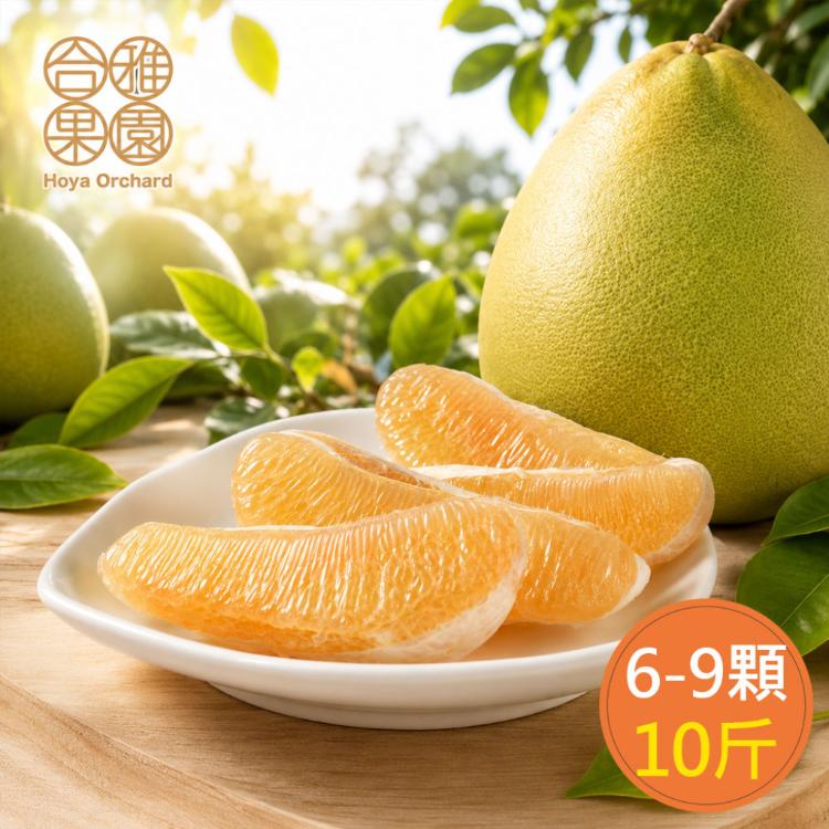 預購【合雅果園】特選 40年正宗麻豆老欉文旦柚6~9顆(10台斤/箱)