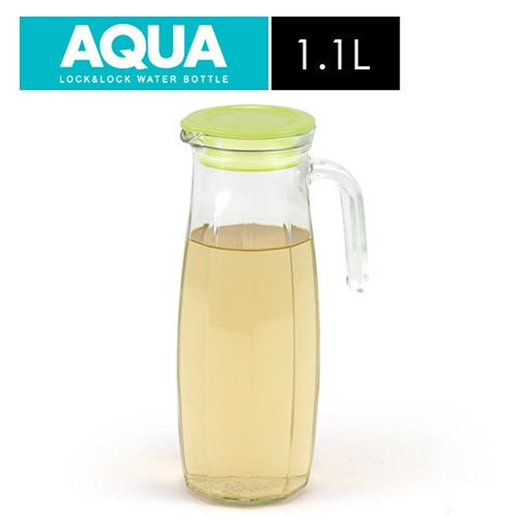 樂扣樂扣沁涼玻璃水壺1.1L=2色可選