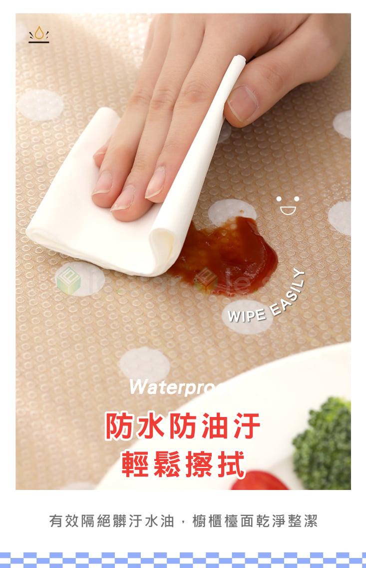 FaSoLa 多功能EVA防油防潮墊-白色圓點款