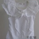 荷葉領帶棉T 3.5.7.9.11