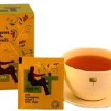 有機檸檬草薑橙茶-繽紛散裝信封包-有機茶 大英博物館館內茗茶london tea 公司出品有機茶 主要成份：有機檸檬草，有機薑，有機橙皮