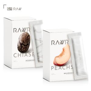 【裸RAW】奇亞酵素_裸纖凍 / 蜜桃淨潤_裸肌凍 8條/盒