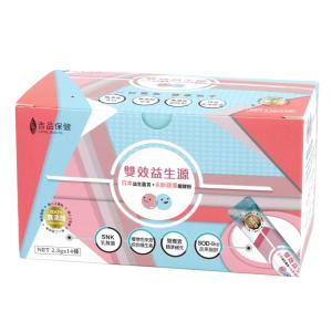 【永齡農場】吉品保健雙效益生源 14條/盒