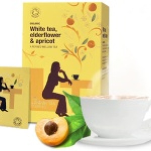 有機杏子白花茶-繽紛散裝信封包-有機茶