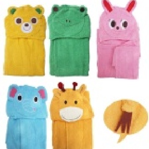 2011年春夏新款kidszoo 可愛動物造型浴巾