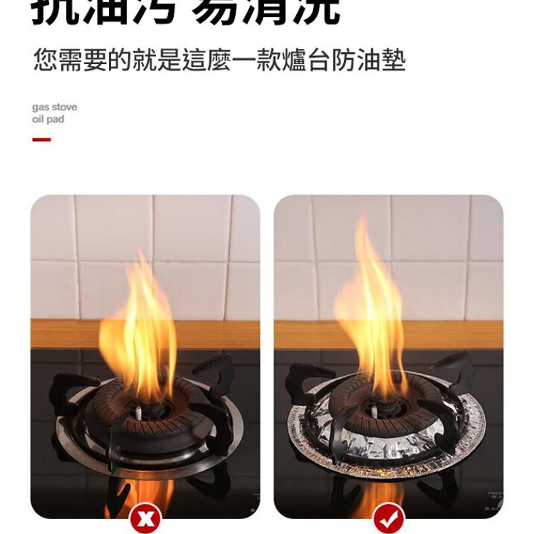 【CityStar】瓦斯爐防油防污鋁箔墊(10/50/100入)