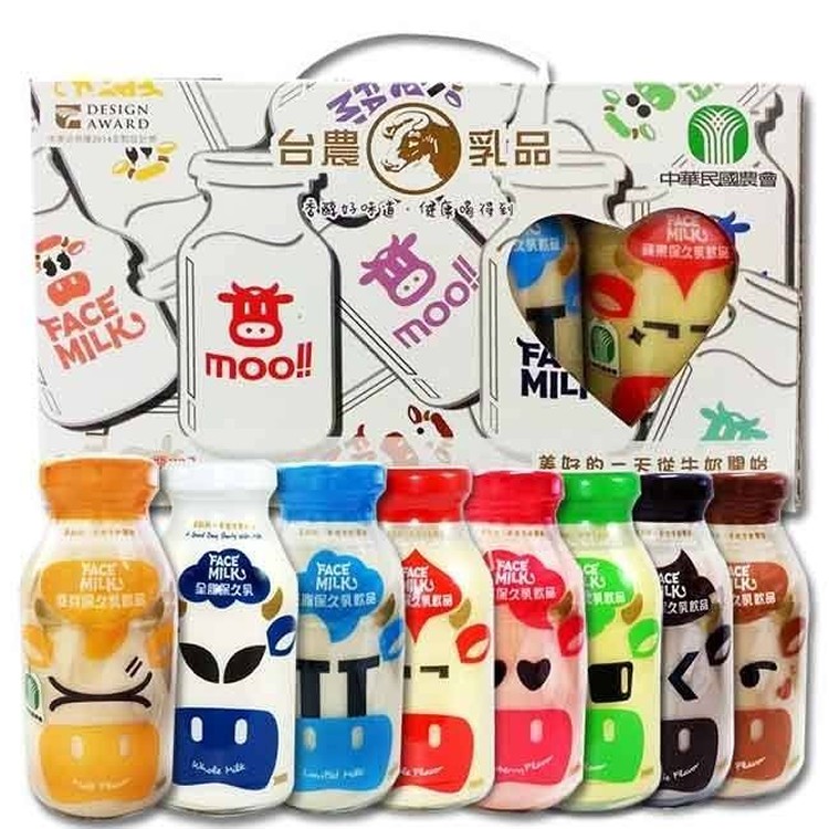 台農乳品(玻璃瓶)12入/半箱