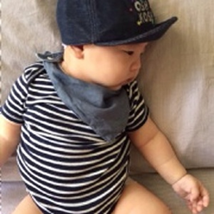 帥氣牛仔丹寧cow boy 圍兜