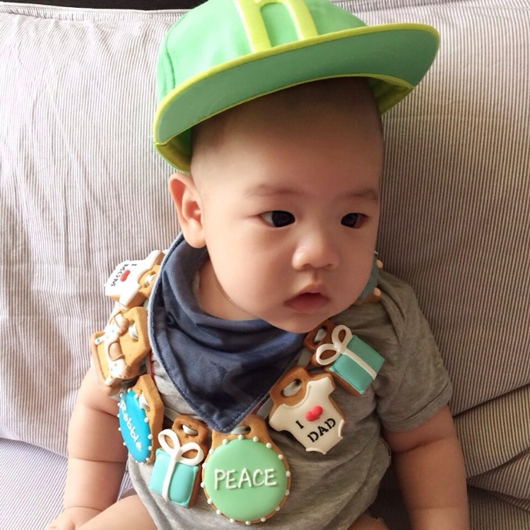 帥氣牛仔丹寧cow boy 圍兜