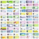 彩色授權卡通姓名貼2.2*0.9公分(小叮噹)