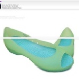 CROCS卡麗輕便鞋-草綠色