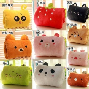 多款卡通抱枕/午睡枕/暖手枕 @超取付