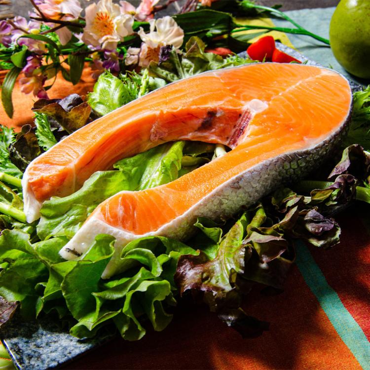 免運!【鮮綠生活】智利鮭魚切片420克 420克(包冰15%) (28入,每入162.2元)