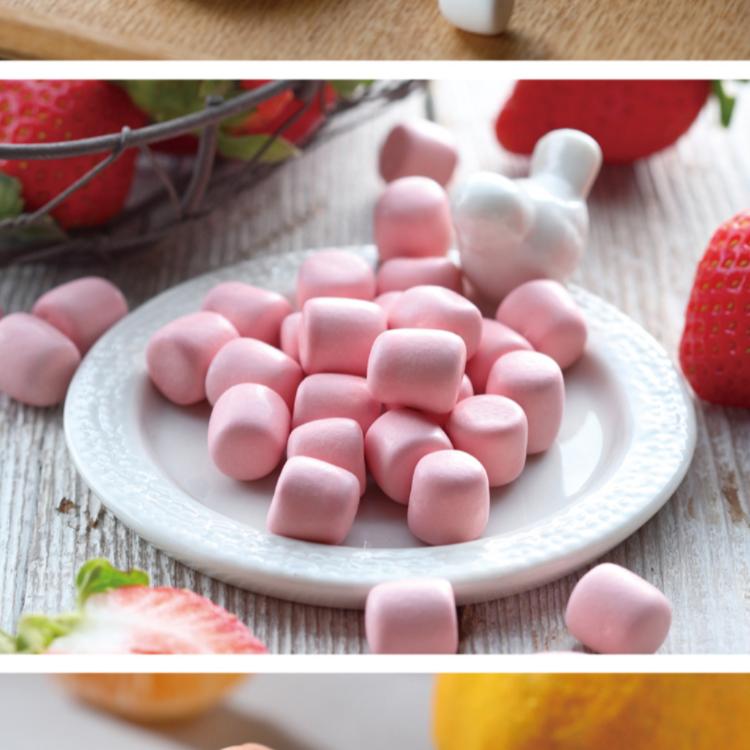 【週二食記】 小食零嘴 優格鮮梅果 四件組 牛奶、草莓、橘子、葡萄