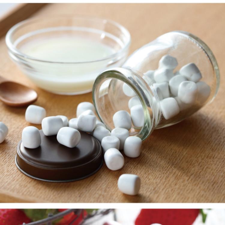 【週二食記】 小食零嘴 優格鮮梅果 四件組 牛奶、草莓、橘子、葡萄