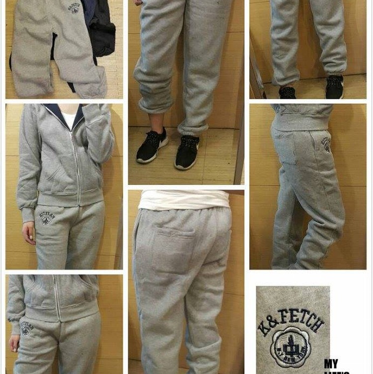 One size 女孩休閒縮口褲/棉褲