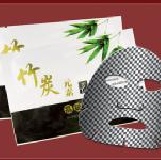 晶鑽竹炭淨白面膜10片