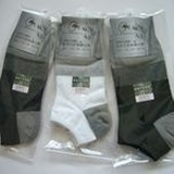 LOUIS POLO奈米竹炭保健船形襪(一打) 團購優惠價(白色)