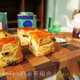 Cream Tea奶油茶組合-原味司康+草莓果醬